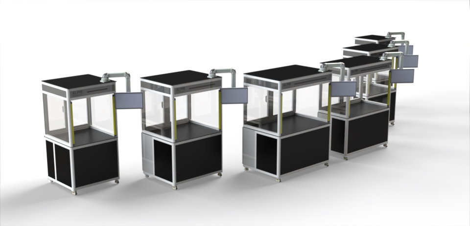 Customisable workstations for manufacturing